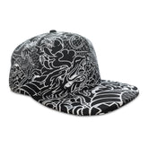 Black Embroidery Hat